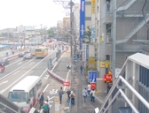 ★トツカーナ 3階から歩道橋できて頂いた、風景です。