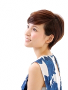 大人かわいいショート