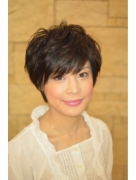 大人可愛いショートスタイル 担当スタイリスト:嶋津 昌江