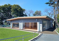 ひだまり広場屋内休憩所カフェ