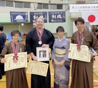 【国際抜刀道連盟】世界大会 組太刀の部三位!快挙を達成!!