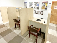 買取専門店おたからやミスターマックス町田多摩境店 査定ブース