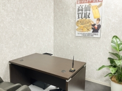 買取専門店おたからや倉敷天満屋店 査定ブース