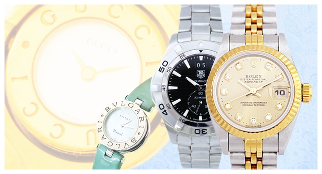 高級腕時計買取は、おたからや西友高針店へ。
