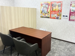 買取専門店おたからやたつの神岡店 査定ブース